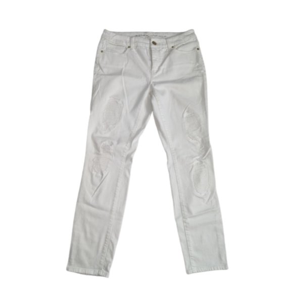 Chico's the So Slimming Girlfriend Ankle Jeans 00 XS/2 - Picture 2 of 9